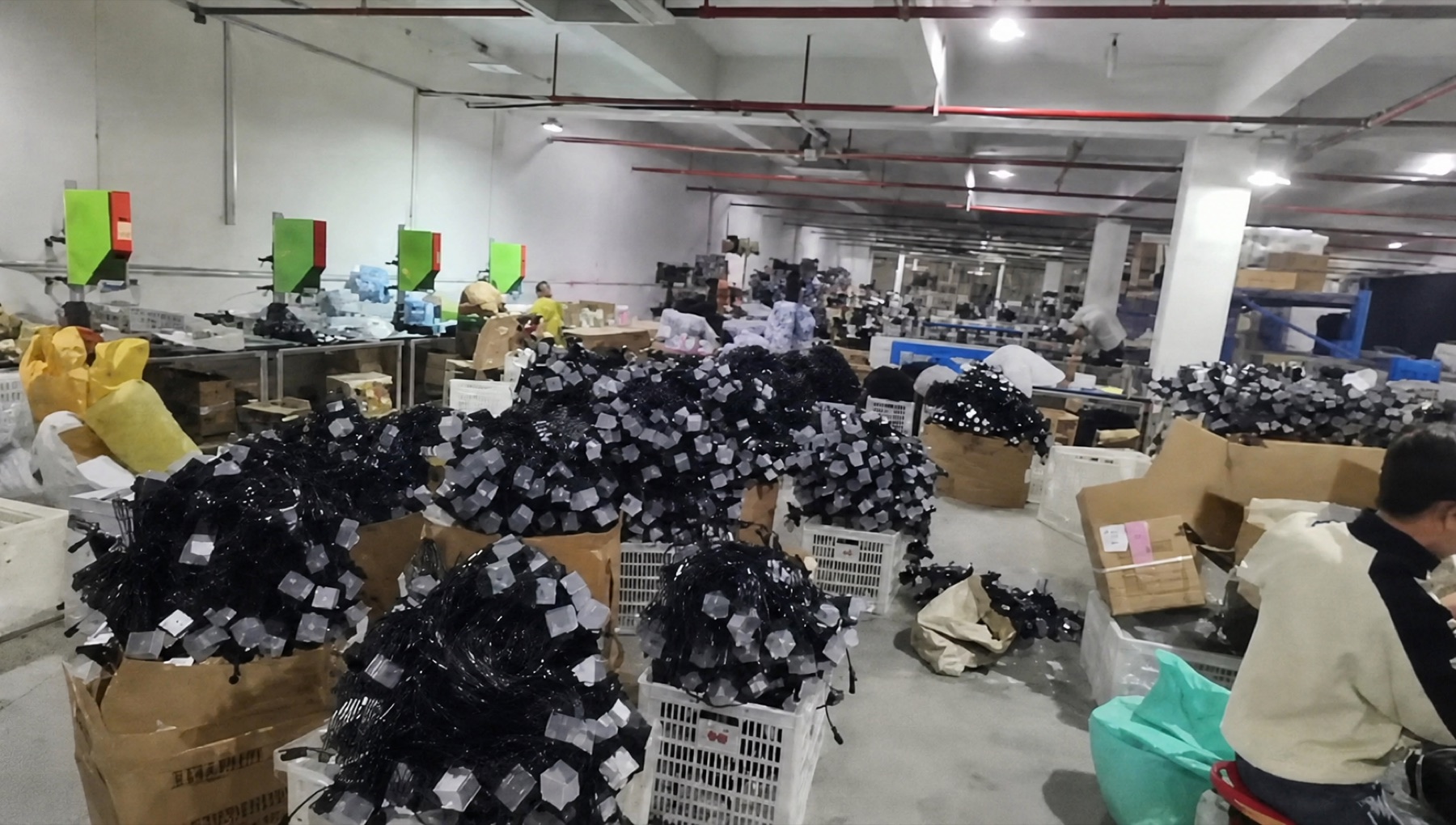 Production staging at the LihuaLux factory